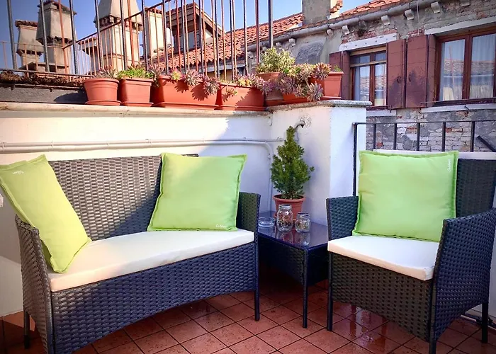 Rooftop Terrace Domus Dei Fabbri * Venise