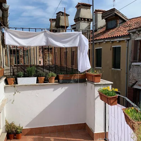 Apartament Rooftop Terrace Domus Dei Fabbri Wenecja